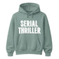 Retro 3D Block Text Serial Thriller Graphic Unisex Hoodie