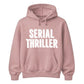 Retro 3D Block Text Serial Thriller Graphic Unisex Hoodie