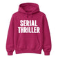 Retro 3D Block Text Serial Thriller Graphic Unisex Hoodie