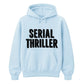 Retro 3D Block Text Serial Thriller Graphic Unisex Hoodie