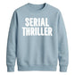 Retro 3D Block Text Serial Thriller Graphic Unisex Sweatshirt