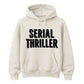 Retro 3D Block Text Serial Thriller Graphic Unisex Hoodie