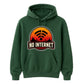 Retro Desert Sunset No Internet Graphic Unisex Hoodie
