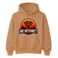 Retro Desert Sunset No Internet Graphic Unisex Hoodie