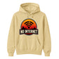 Retro Desert Sunset No Internet Graphic Unisex Hoodie