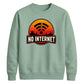 Retro Desert Sunset No Internet Graphic Unisex Sweatshirt