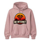 Retro Desert Sunset No Internet Graphic Unisex Hoodie