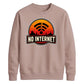 Retro Desert Sunset No Internet Graphic Unisex Sweatshirt