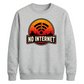 Retro Desert Sunset No Internet Graphic Unisex Sweatshirt