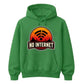 Retro Desert Sunset No Internet Graphic Unisex Hoodie