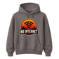 Retro Desert Sunset No Internet Graphic Unisex Hoodie