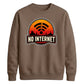 Retro Desert Sunset No Internet Graphic Unisex Sweatshirt