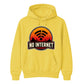 Retro Desert Sunset No Internet Graphic Unisex Hoodie