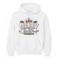 Retro Merry Christmas Lettering Graphic Unisex Hoodie