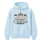 Retro Merry Christmas Lettering Graphic Unisex Hoodie