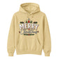 Retro Merry Christmas Lettering Graphic Unisex Hoodie