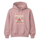 Retro Peace Fair Isle Knit Print Christmas Unisex Hoodie