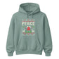 Retro Peace Fair Isle Knit Print Christmas Unisex Hoodie
