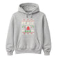 Retro Peace Fair Isle Knit Print Christmas Unisex Hoodie