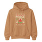 Retro Peace Fair Isle Knit Print Christmas Unisex Hoodie