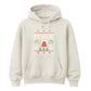 Retro Peace Fair Isle Knit Print Christmas Unisex Hoodie