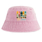 Retro Sun Chase Tropical Beach Summer Kids Hat