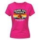 Retro Thank You Teacher Ladies Fit T-Shirt