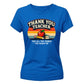 Retro Thank You Teacher Ladies Fit T-Shirt