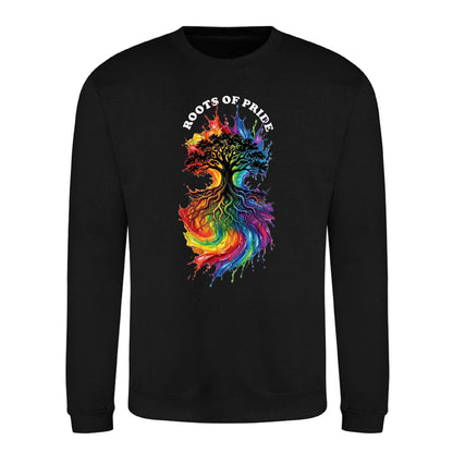 Roots Of Pride Vivid Tree Pride Month Unisex Sweatshirt