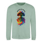 Roots Of Pride Vivid Tree Pride Month Unisex Sweatshirt