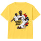 Running Down The Wing England Football Kids T-Shirt