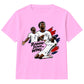Running Down The Wing England Football Kids T-Shirt