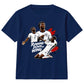 Running Down The Wing England Football Kids T-Shirt