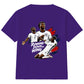 Running Down The Wing England Football Kids T-Shirt