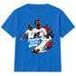 Running Down The Wing England Football Kids T-Shirt