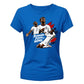 Running Down The Wing England Football Ladies T-Shirt