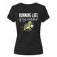Running Late Is My Cardio Funny Slogan Ladies T-shirts