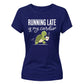 Running Late Is My Cardio Funny Slogan Ladies T-shirts