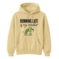 Running Late Is My Cardio Funny Slogan Unisex Hoodie