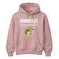 Running Late Is My Cardio Funny Slogan Unisex Hoodie