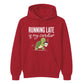 Running Late Is My Cardio Funny Slogan Unisex Hoodie