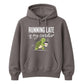 Running Late Is My Cardio Funny Slogan Unisex Hoodie