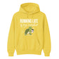 Running Late Is My Cardio Funny Slogan Unisex Hoodie