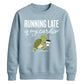 Running Late Is My Cardio Funny Slogan Unisex Sweatshirt