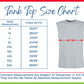 Custom Embroidered Text Tank Top, Your Own Custom Text Tank Top, Personalised Mens Gym Vest, Sports Team Tank Top, Create Your Text Tank Top