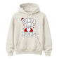 Santa Rocks Cool Sunglasses Christmas Unisex Hoodie