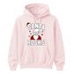 Santa Rocks Cool Sunglasses Christmas Unisex Hoodie