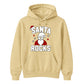 Santa Rocks Cool Sunglasses Christmas Unisex Hoodie