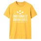 Sarcastic Emotionally Unavailable Funny Slogan Unisex T-Shirt