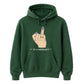 Sarcastic In A Relationshit Middle Finger Unisex Hoodie